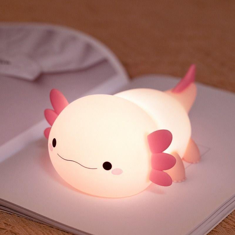 Axolotl Siliconen Nachtlampje, Ophalen of Verzenden, Nieuw, Lamp