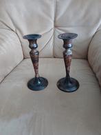 Kandelaars - Set van 2, Antiek en Kunst, Ophalen, Zilver
