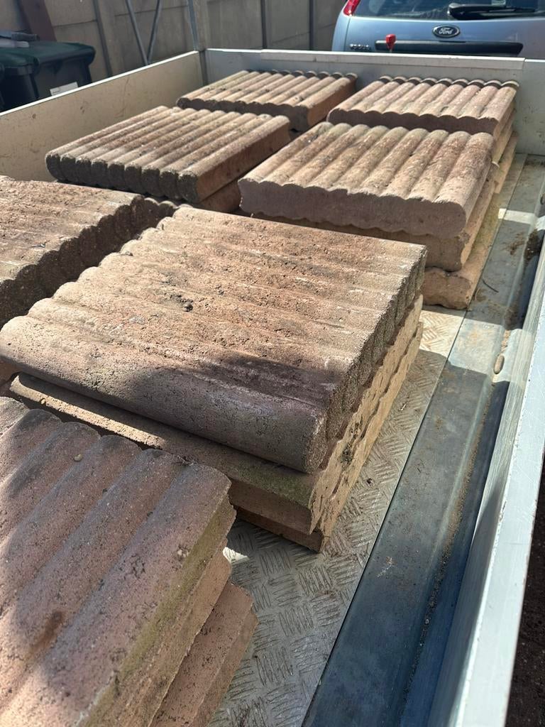 Palisadebandjes gratis, Tuin en Terras, Terrasdelen en Vlonders, Ophalen of Verzenden, Zo goed als nieuw, Overige materialen