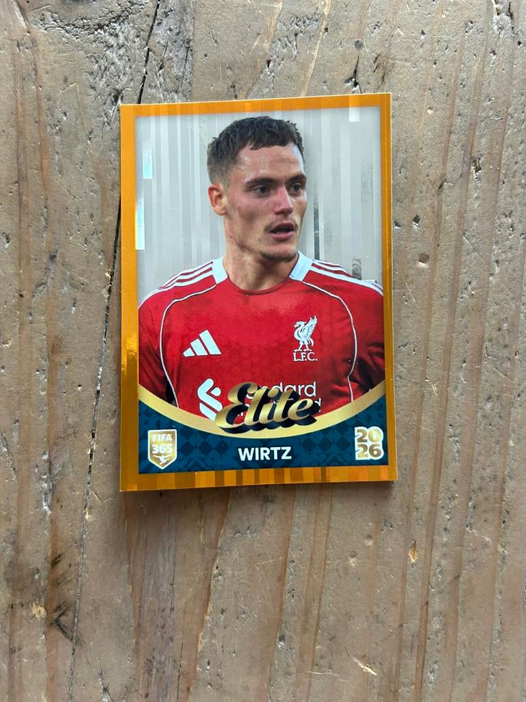 Panini Fifa 365 2026 Parallel sticker Wirtz, Ophalen of Verzenden, Nieuw, Sticker