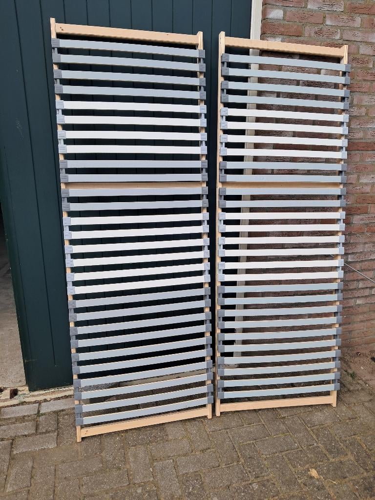 Lattenbodem, Ophalen of Verzenden, Zo goed als nieuw, Eenpersoons, 90 cm