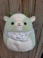 Squishmallows, squishmallow Palmer de geit, 25 cm, Ophalen of Verzenden, Zo goed als nieuw, Overige typen