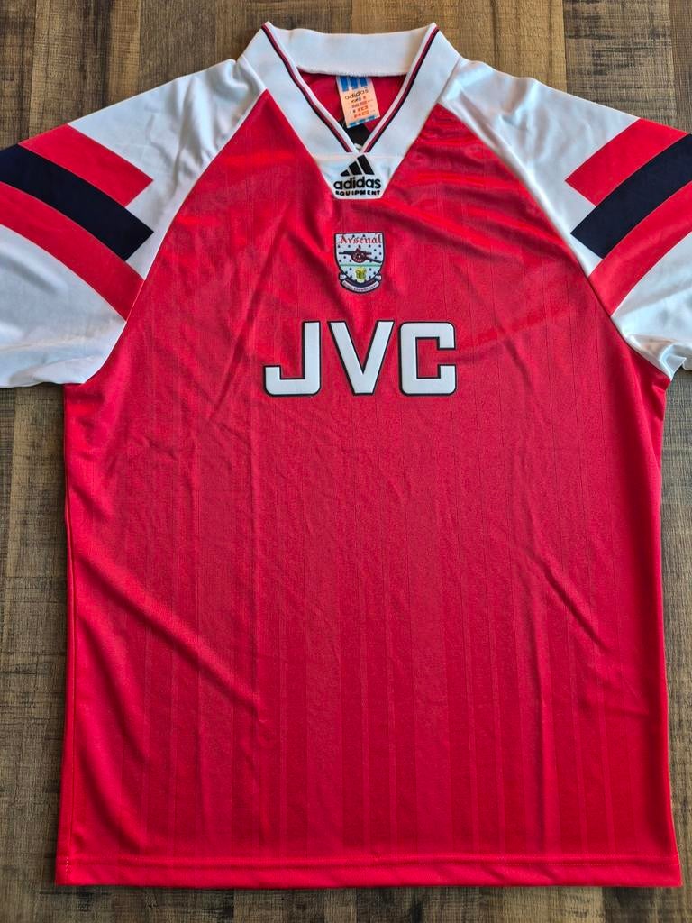 Arsenal Retro Thuisshirt 1992-1994 | Maat L, Overige maten, Ophalen of Verzenden, Zo goed als nieuw, Adidas