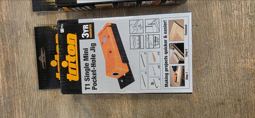 Triton T1 Single Mini Pocket-Hole Jig, Doe-het-zelf en Verbouw, Ophalen of Verzenden, Nieuw