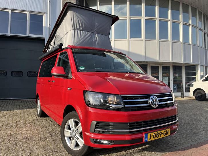 Volkswagen California Coast Automaat (bj 2016), Caravans en Kamperen, Campers, Bedrijf, tot en met 4, Buscamper of Camperbus, Volkswagen