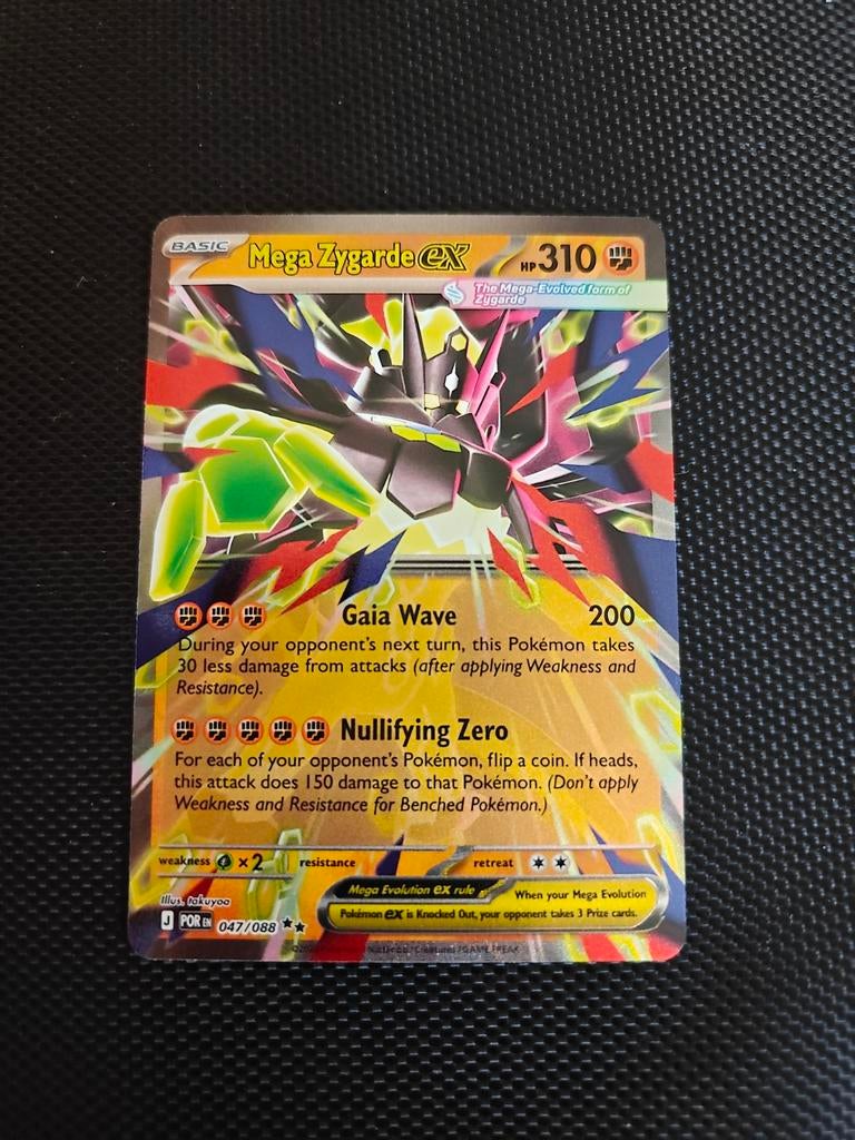 Mega Zygarde EX Pokémon kaart, Ophalen of Verzenden