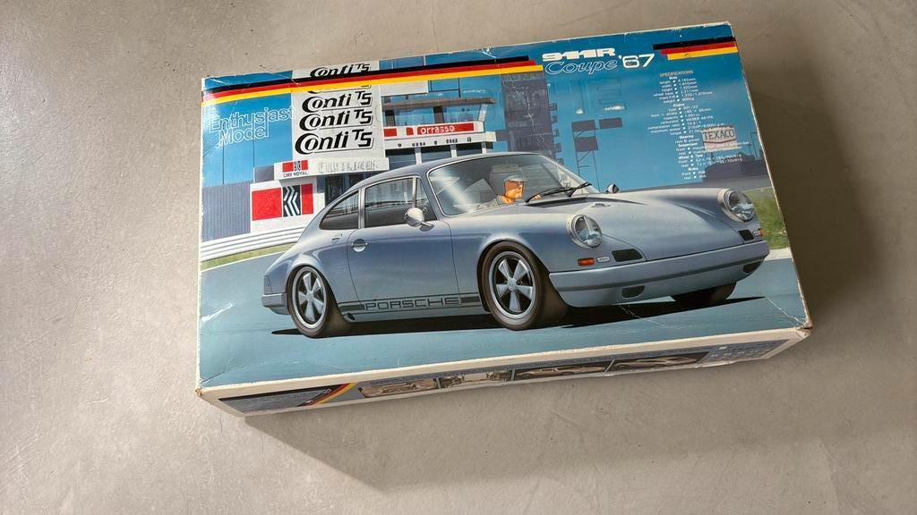 Bouwdoos 1967 Porsche 911S, Hobby en Vrije tijd, Modelbouw | Auto's en Voertuigen, Overige merken, Auto, Groter dan 1:32, Ophalen of Verzenden