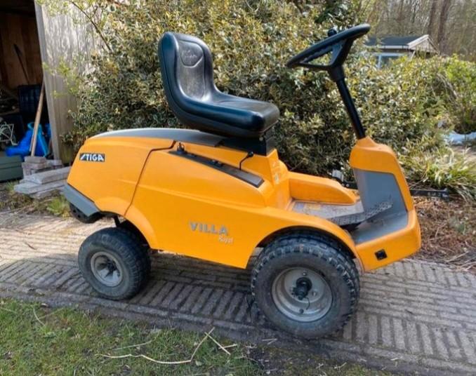 Stiga zitmaaier, Tuin en Terras, Zitmaaiers, Gebruikt, Ophalen