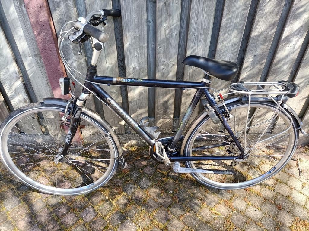 Gazelle Medeo herenfiets - 24 versnellingen, Fietsen en Brommers, Fietsen | Heren | Herenfietsen, Ophalen, Gebruikt, Velgrem, Versnellingen