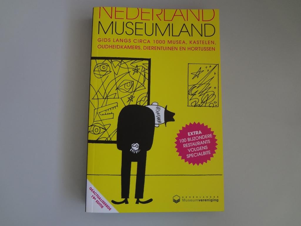 Nederland Museumland 19e editie 2011 1000 Musea kastelen, Onbekend, Nieuw, Ophalen of Verzenden, Overige onderwerpen