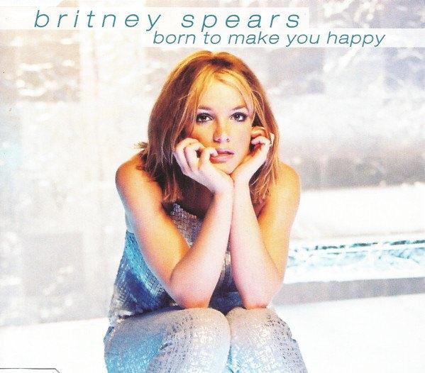 BRITNEY SPEARS - BORN TO MAKE YOU HAPPY (CD MAXI-SINGLE), Gebruikt, Maxi-single, Ophalen of Verzenden, 1 single