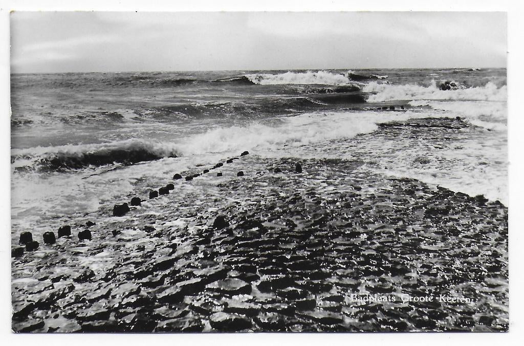 Badplaats Groote Keeten  Ongelopen Ansichtkaart  (B8062 ), Ophalen of Verzenden, 1960 tot 1980, Ongelopen