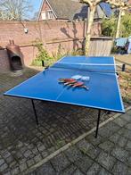 Tafeltennistafel, Sport en Fitness, Tafeltennis, Ophalen, Gebruikt, Tafel Indoor, Verrijdbaar