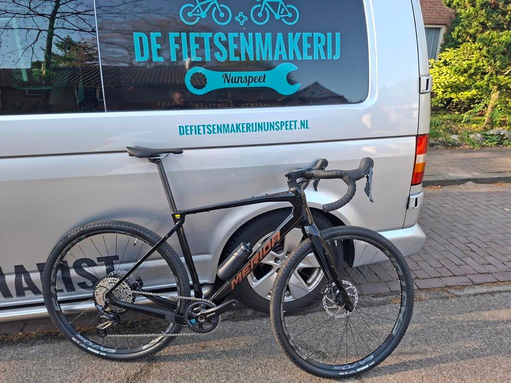 Tekoop nw Merida silex 7000 carbon hoogte M gravelbike, Fietsen en Brommers, Fietsen | Racefietsen, Carbon, Nieuw, 49 tot 53 cm