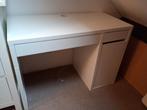 IKEA Micke Bureau Wit - 105x50x75 cm, Ophalen, Gebruikt, Bureau