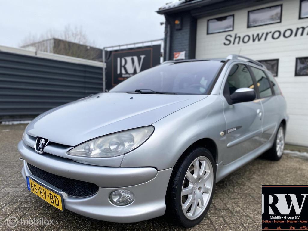 Peugeot 206 SW 1.6-16V Quiksilver met nieuwe APK!, Auto's, Peugeot, 15 km/l, 4 cilinders, Origineel Nederlands, Handgeschakeld