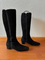 Nalini Dames Laarzen Zwart Suède Maat 37,5, Ophalen of Verzenden, Zo goed als nieuw, Zwart, Hoge laarzen