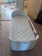 Leander peuterbedje met valhek, Kinderen en Baby's, Ophalen, Gebruikt, 70 tot 85 cm, 140 tot 160 cm