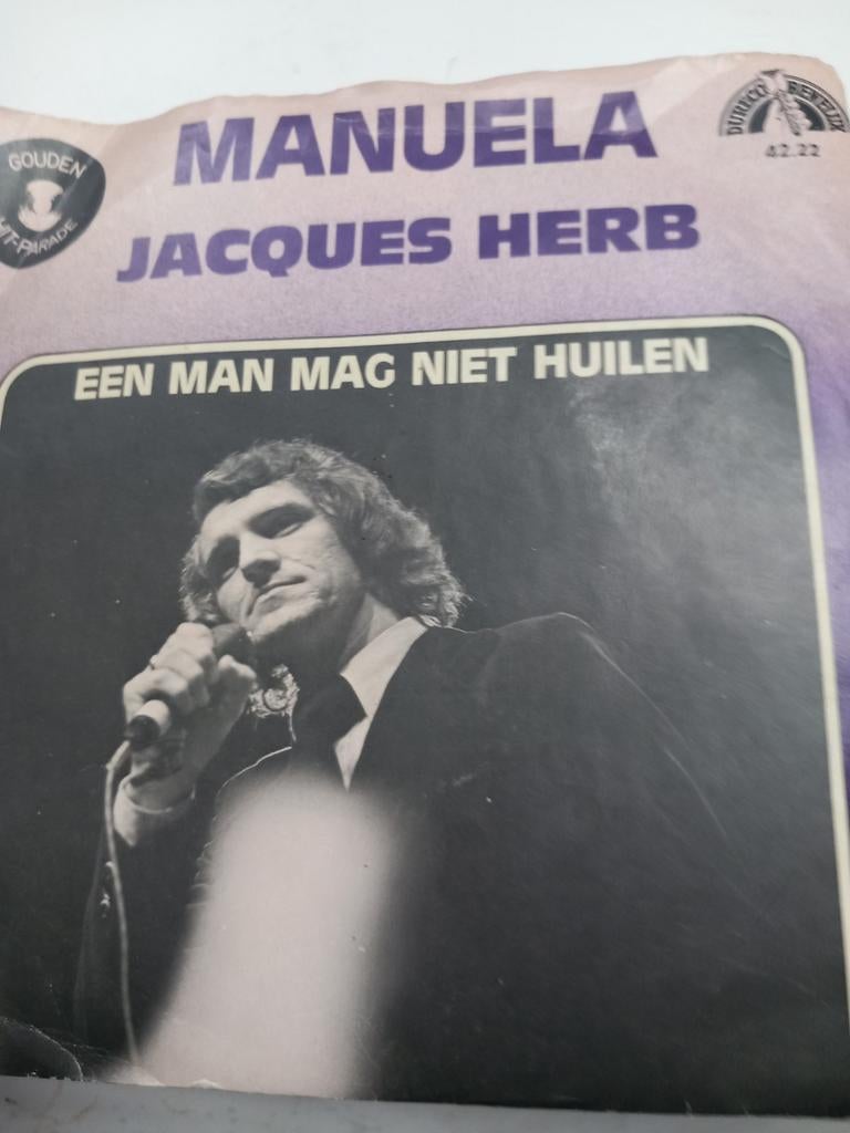 Singeltje Manuela - Jacques Herb, Ophalen of Verzenden