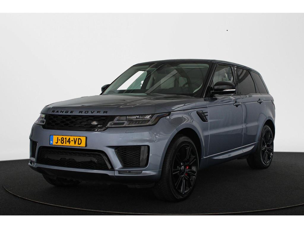 Land Rover Range Rover Sport P400e HSE Dynamic Stealth Pano, Auto's, Land Rover, Automaat, 404 pk, Gebruikt, Bedrijf
