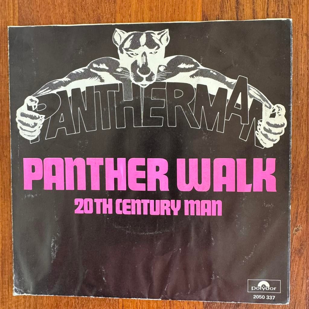Pantherman - Panther walk   Nederbeat, Verzenden, 7 inch, Single, Zo goed als nieuw