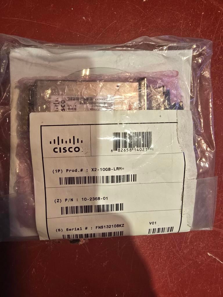 Cisco X2-10GB-LRM= netwerkmodulle, Ophalen of Verzenden, Nieuw, Cisco