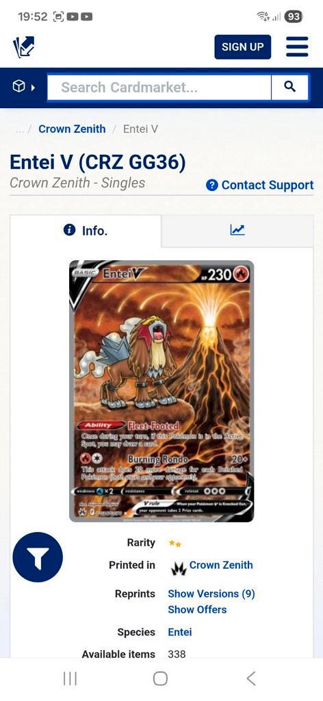 Ik zoek naar Trainer Gallery en Gallarian Gallery, Hobby en Vrije tijd, Verzamelkaartspellen | Pokémon, Zo goed als nieuw, Meerdere kaarten