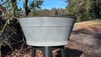 Vintage Zinken Wastobbe - Decoratief en Functioneel, Ophalen of Verzenden