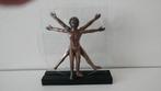 Zeer fraaie sculptuur van de Vitruviusman, mooi designobject, Ophalen of Verzenden