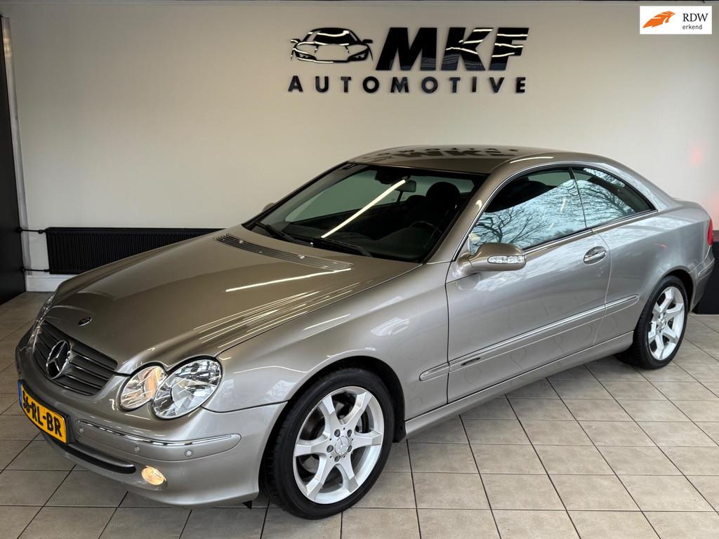 Mercedes-Benz CLK-klasse Coupé 240 Avantgarde Airco/Automaa, Auto's, Mercedes-Benz, Automaat, Gebruikt, 2597 cc, Electronic Stability Program (ESP)
