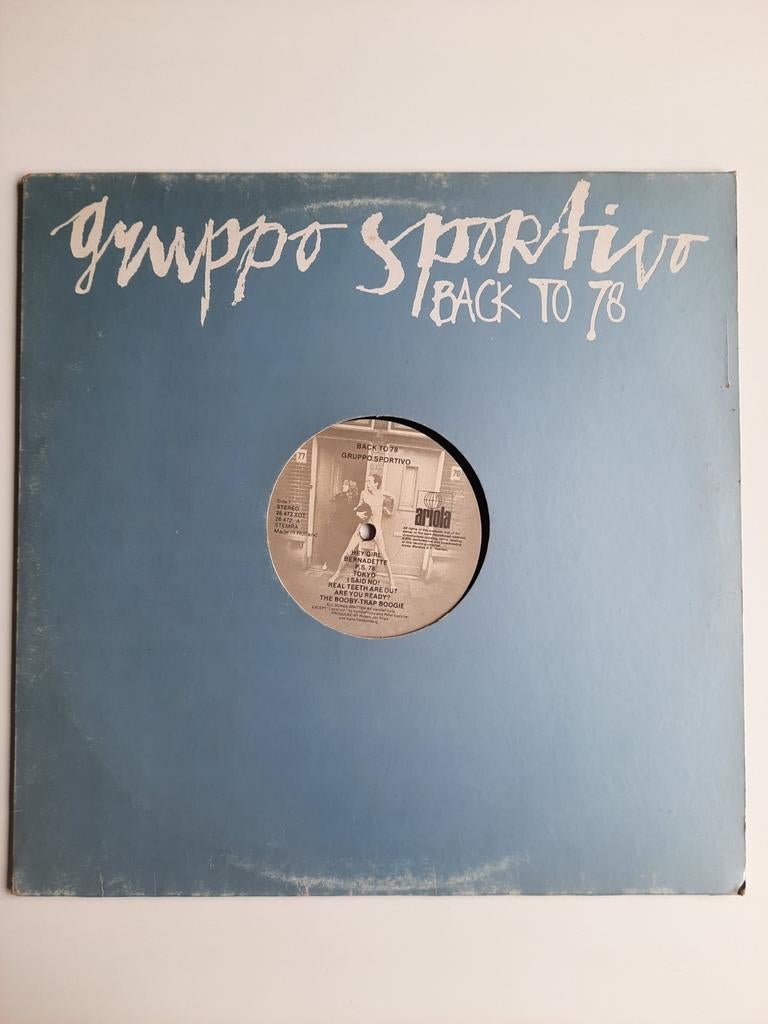 Gruppo Sportivo. Back to 78, Ophalen of Verzenden, Gebruikt, 10 inch