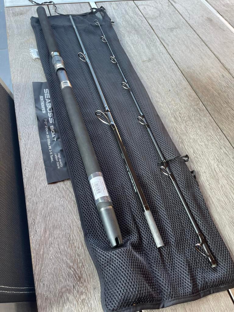 Nieuwe boothengel Ron Thomson Seaboss, Ophalen of Verzenden, Nieuw, Complete hengel