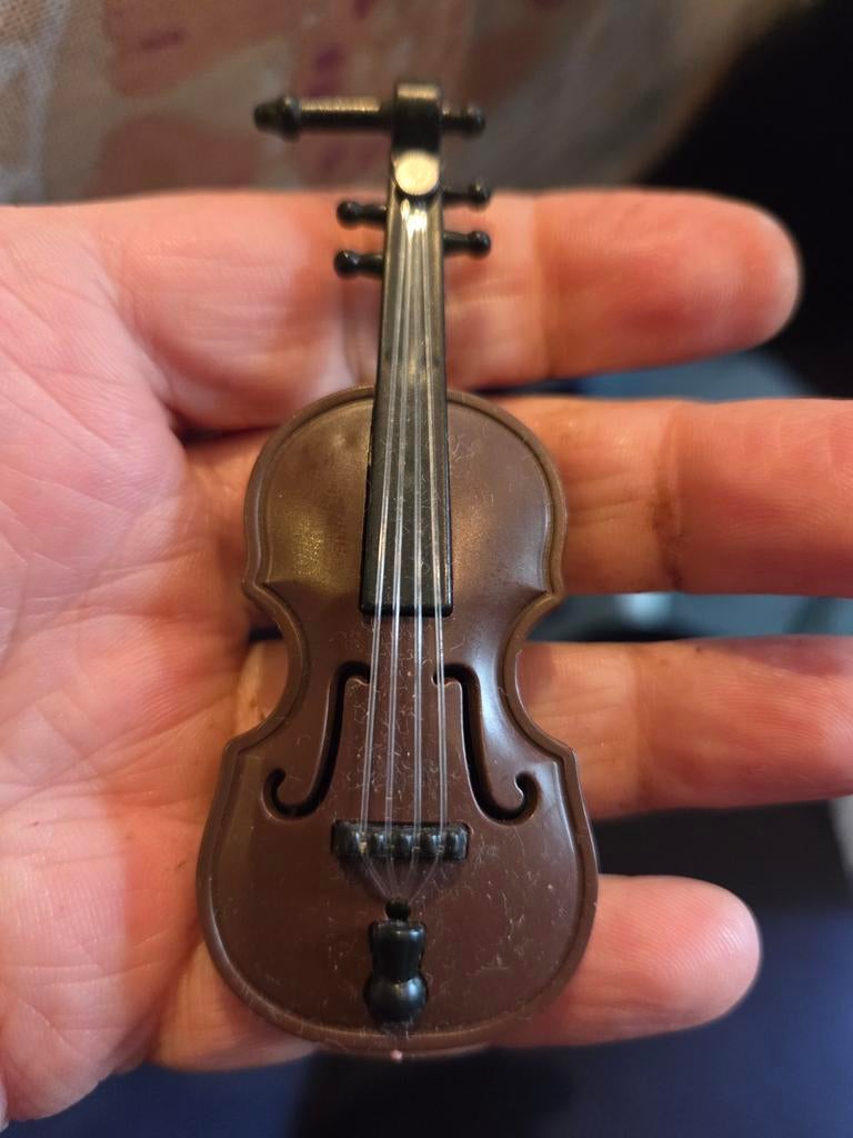 Miniatuur viool - decoratie of speelgoed, Ophalen of Verzenden, Gebruikt