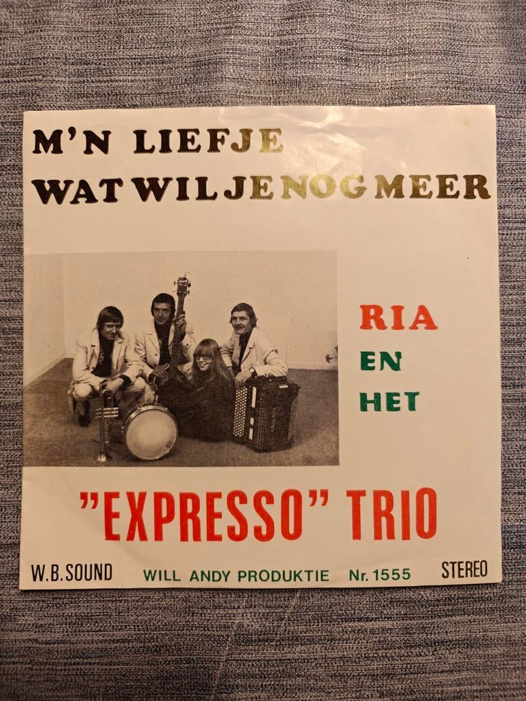 Ria en het Expresso trio, Ophalen, Gebruikt, Overige formaten, Levenslied of Smartlap