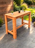 Stoere bartafel van douglas hout! Aanwinst voor iedere tuin, Tuin en Terras, Tuintafels, Ophalen of Verzenden, Nieuw, Rechthoekig