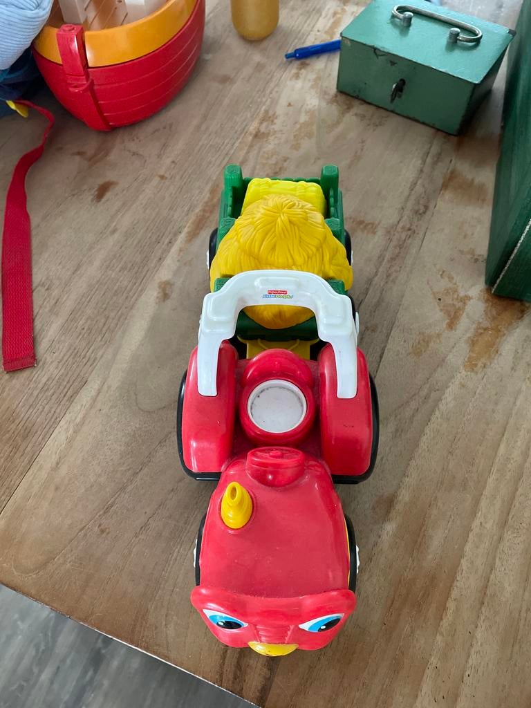 Fisher-Price Little People Tractor met Hooibaal, Ophalen of Verzenden, Gebruikt