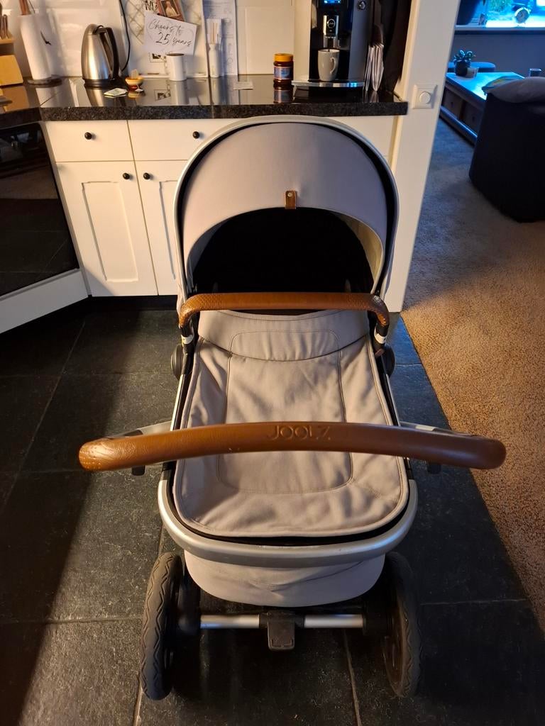 Joolz Day+ kinderwagen elephant grey met accessoires, Ophalen, Overige merken, Met reiswieg