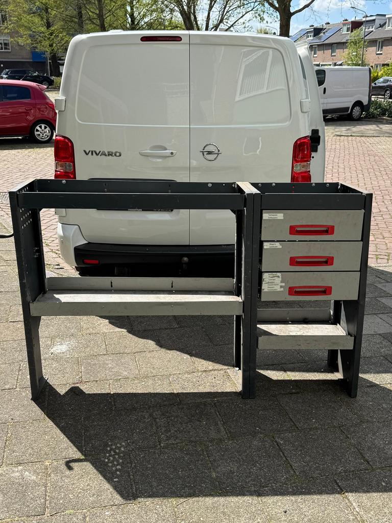 Gereedschapskast met lades inbouw voor bus, Auto diversen, Autogereedschap, Ophalen