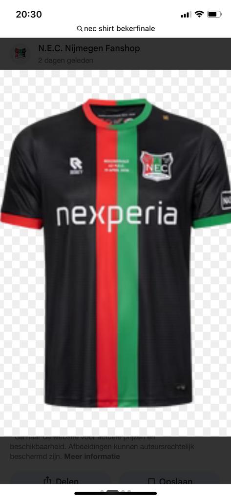 Gezocht NEC bekerfinale Shirt 5xl, Ophalen, Zo goed als nieuw, Shirt