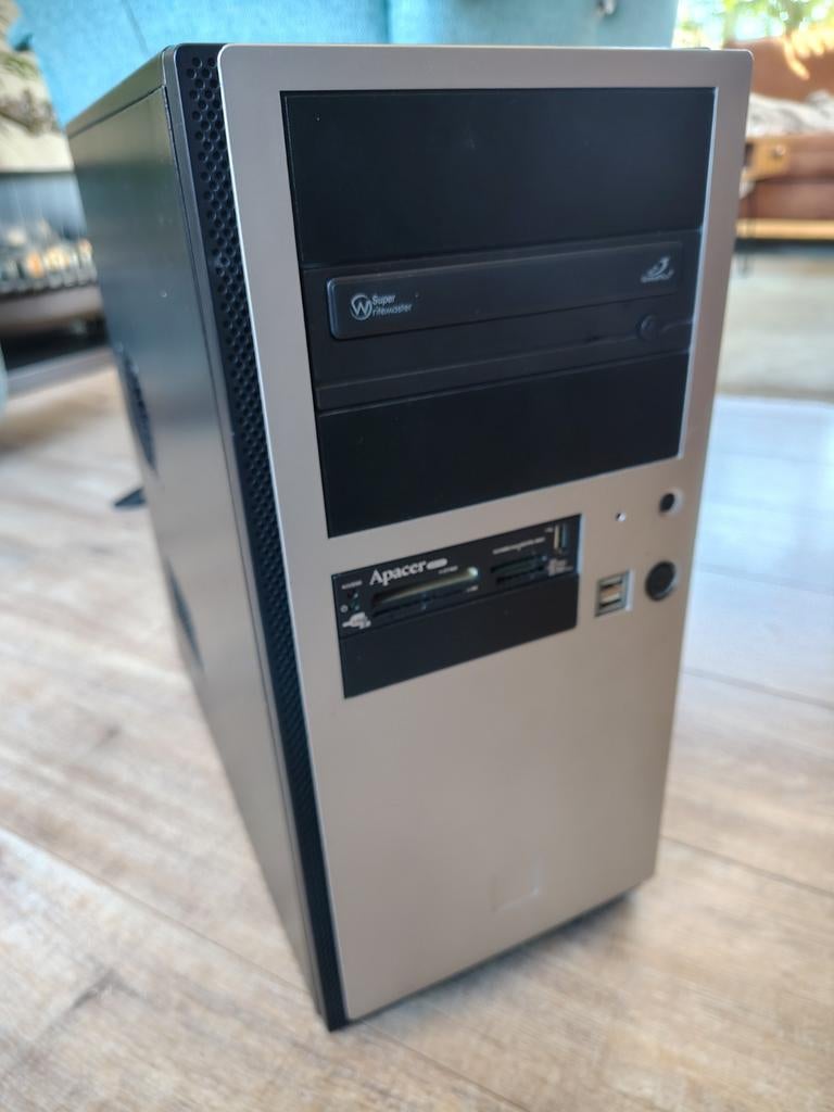 Antec computerkast met kaartlezer en DVD-brander, Ophalen of Verzenden, Gebruikt