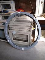 Hardhouten raamkozijn rond 130 cm, Gevelraam of Ruit, 120 tot 160 cm, Nieuw, Ophalen of Verzenden