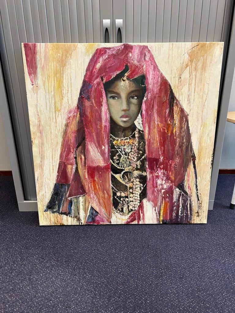 Schilderij “afrikaanse bruid”, Ophalen