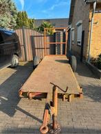 platte kar/transport kar/stro/appel wagen, Ophalen, Glastuinbouw, Transport