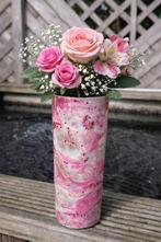 Unieke Handgemaakte Glitter Vaas - One of a Kind, Overige materialen, Overige kleuren, Nieuw, Ophalen of Verzenden