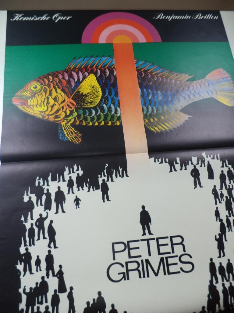 XL Benjamin Britten PETER GRIMES Komische Oper Berlin 1981, Ophalen