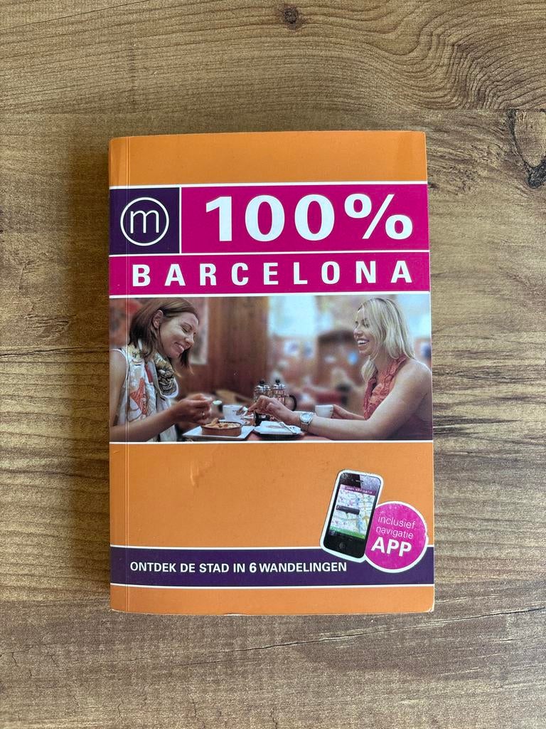 100% Barcelona stadsgids met navigatie-app, Boeken, Reisgidsen, Overige merken, Europa, Ophalen of Verzenden, Zo goed als nieuw