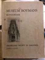 Catalogus tentoonstelling Nederland bouwt in baksteen (1941), Boeken, Kunst en Cultuur | Architectuur, Gelezen, D. Hannema e.a.