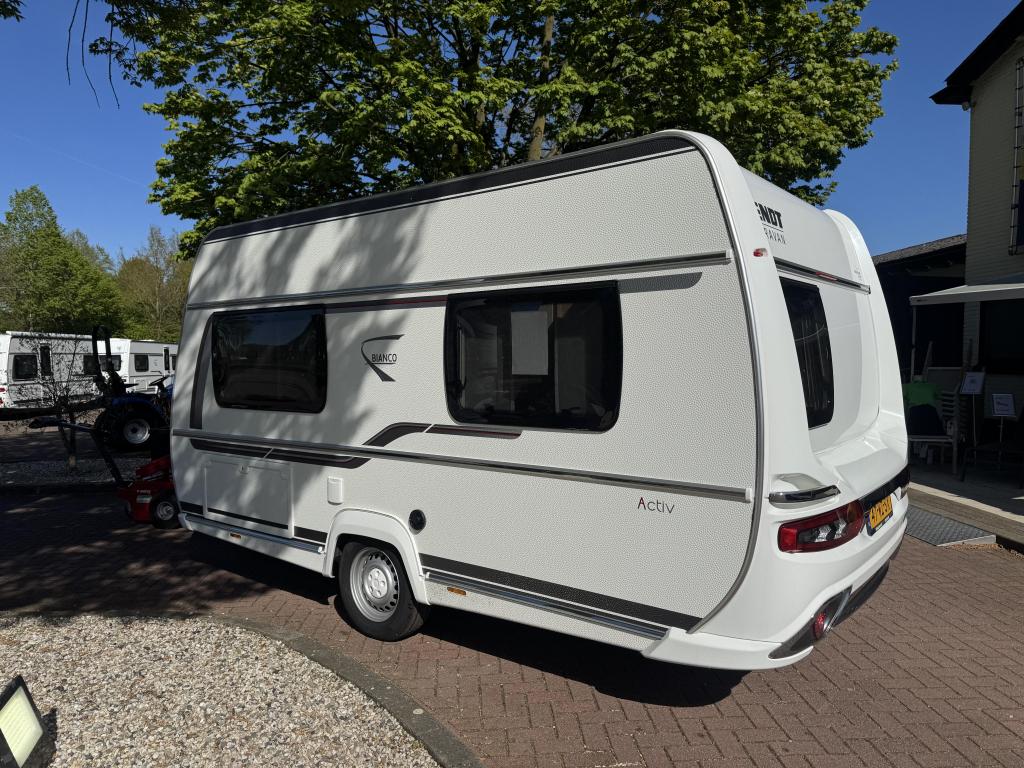 Fendt Bianco Activ 390 FHS, Caravans en Kamperen, Caravans, Schokbreker, Bedrijf, Treinzit, Tot en met 3