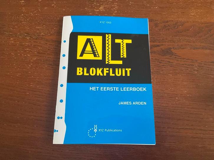 Eerste leerboek altblokfluit - James Arden - nieuw, Muziek en Instrumenten, Bladmuziek, Nieuw, Les of Cursus, Overige genres, Blokfluit