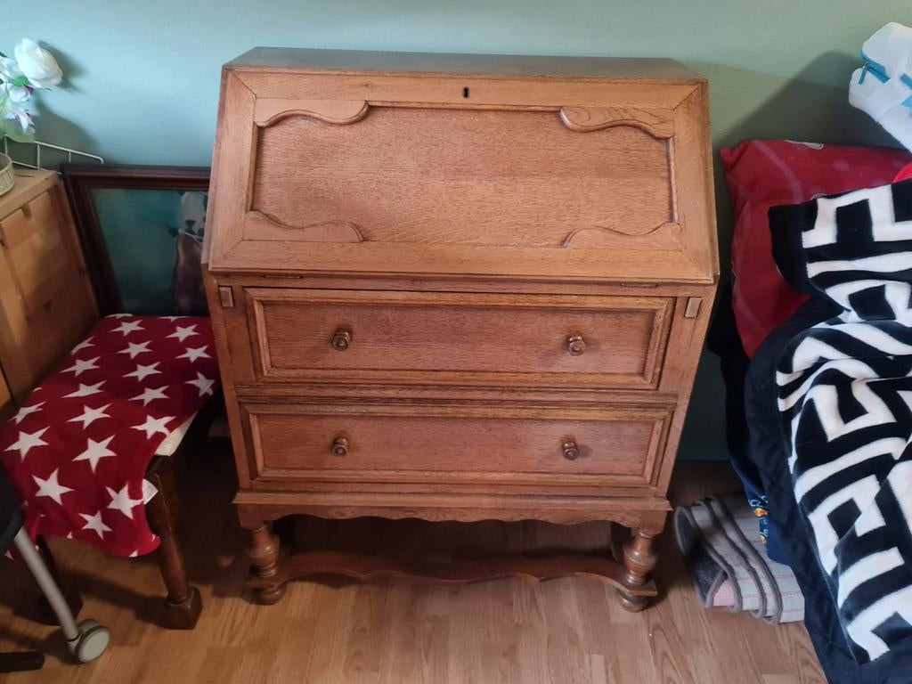 Oude secretaire  bureau, Ophalen, Gebruikt